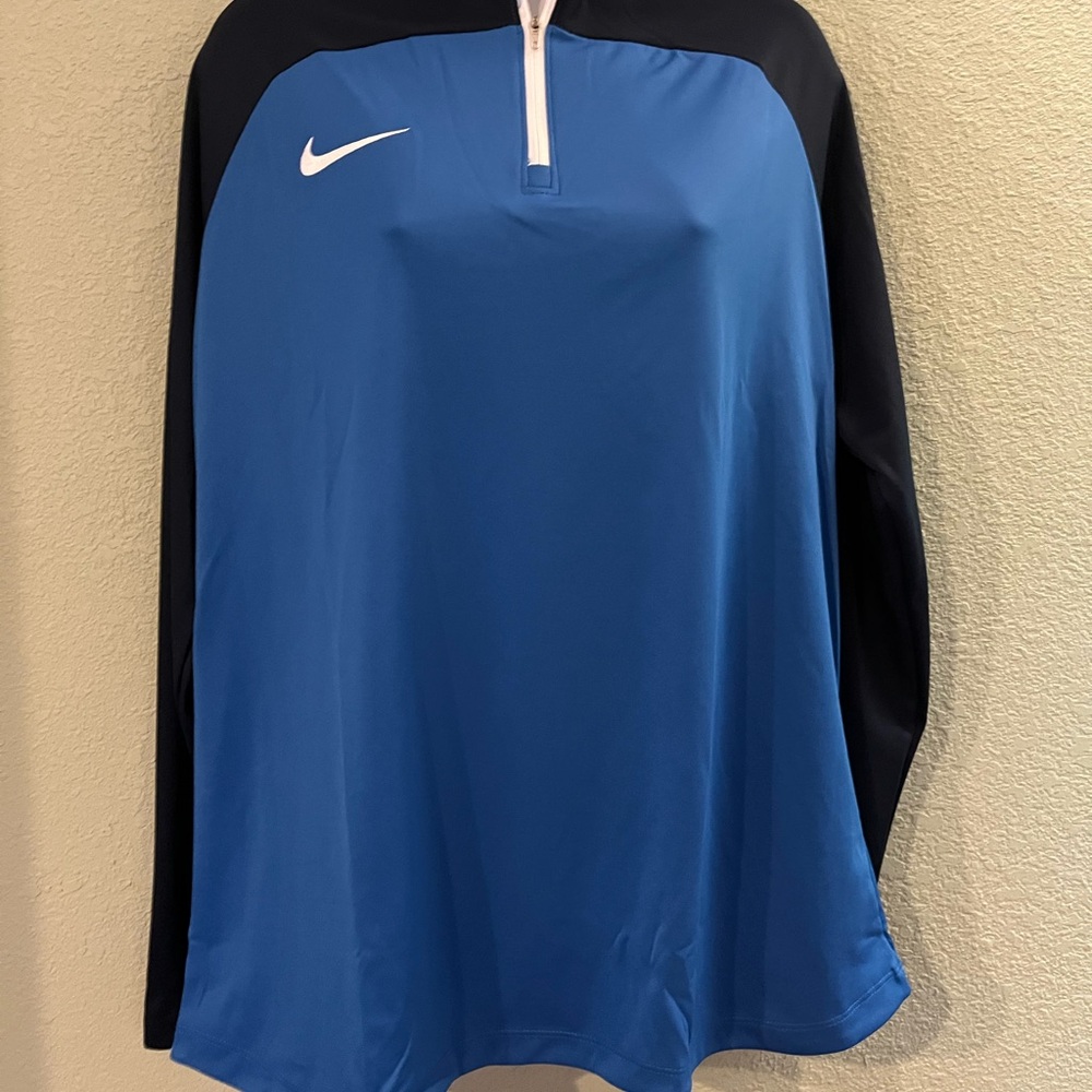 Nike Blue Dri-FIT Slim Fit Top